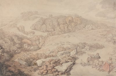 Bodmin Moor af Thomas Rowlandson
